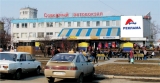 Брандмауэрные панно. Вид с ул. Челюскинцев